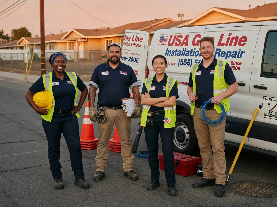Gas Line Installation company in Cudahy, CA